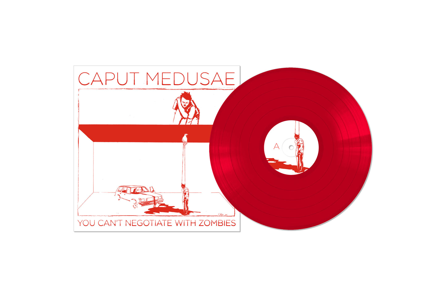Ltd (100) Blood Red Vinyl by Caput Medusae